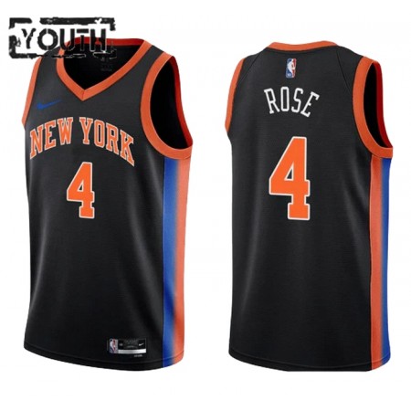 NBA Børn Trøje New York Knicks Derrick Rose 4 2022-23 Nike City Edition Swingman NBA Børn Trøje New York Knicks Derrick Rose 4 2022-23 Nike City Edition Swingman